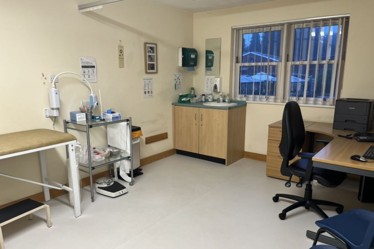 a typical consulting room