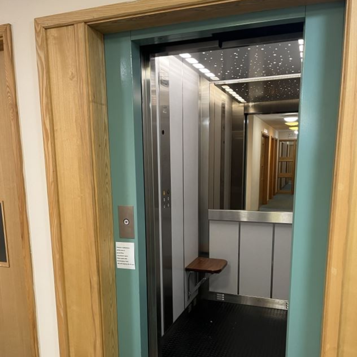 lift at our harpenden surgery